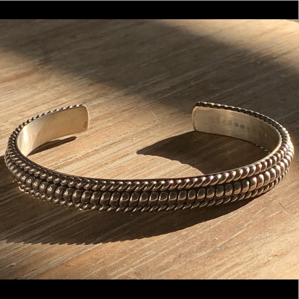 TAHE genuine Native American made artisan bracelet - Picture 4 of 16